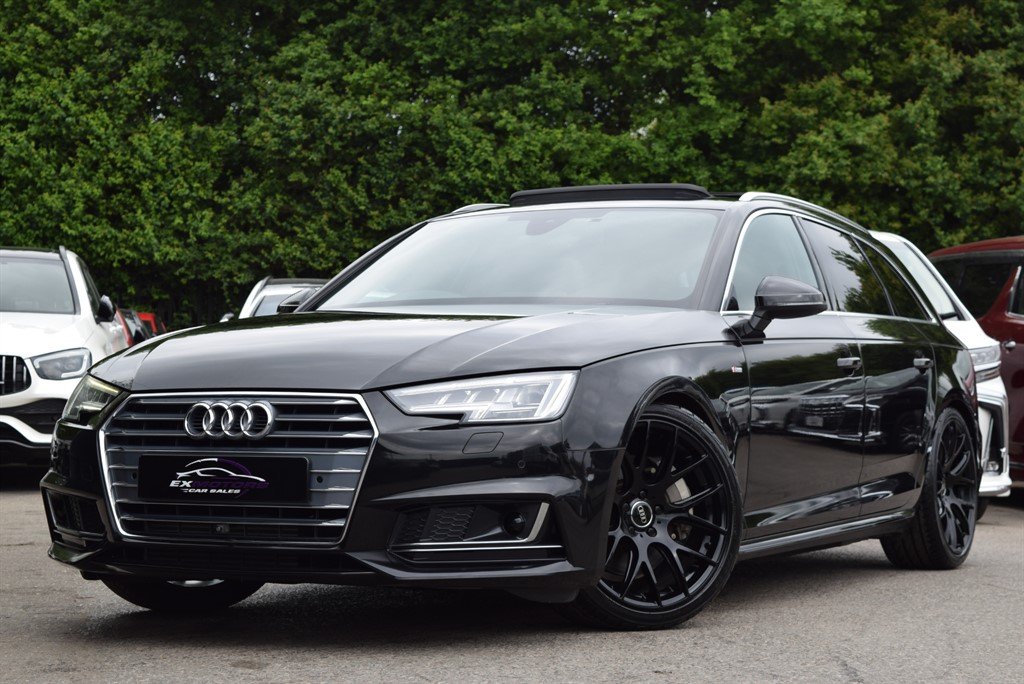 AUDI A4 2.0 TFSI S LINE ESTATE PETROL AUTOMATIC FULLY LOADED FSH PANROOF